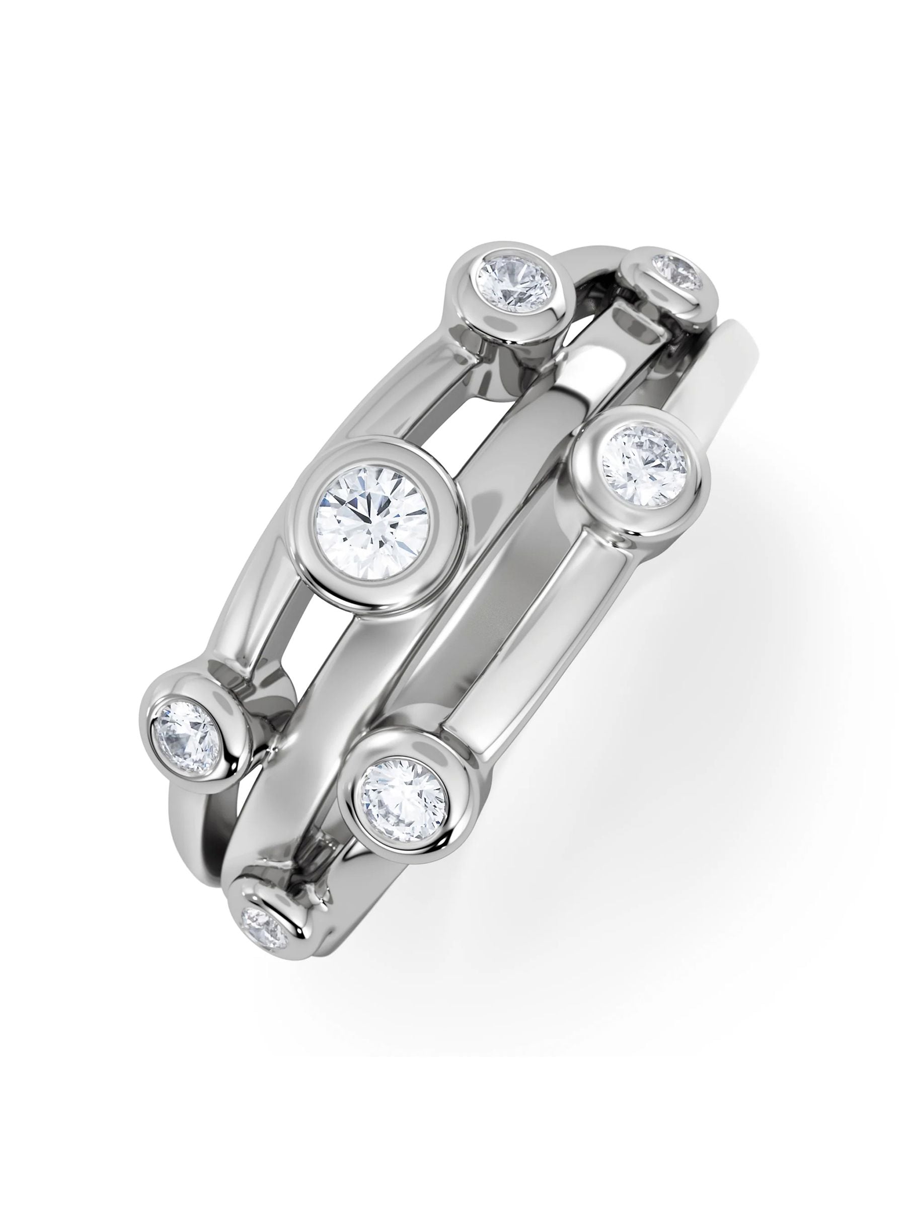 The Diamond Store ring raindrop 0.50ct lab diamond - British product