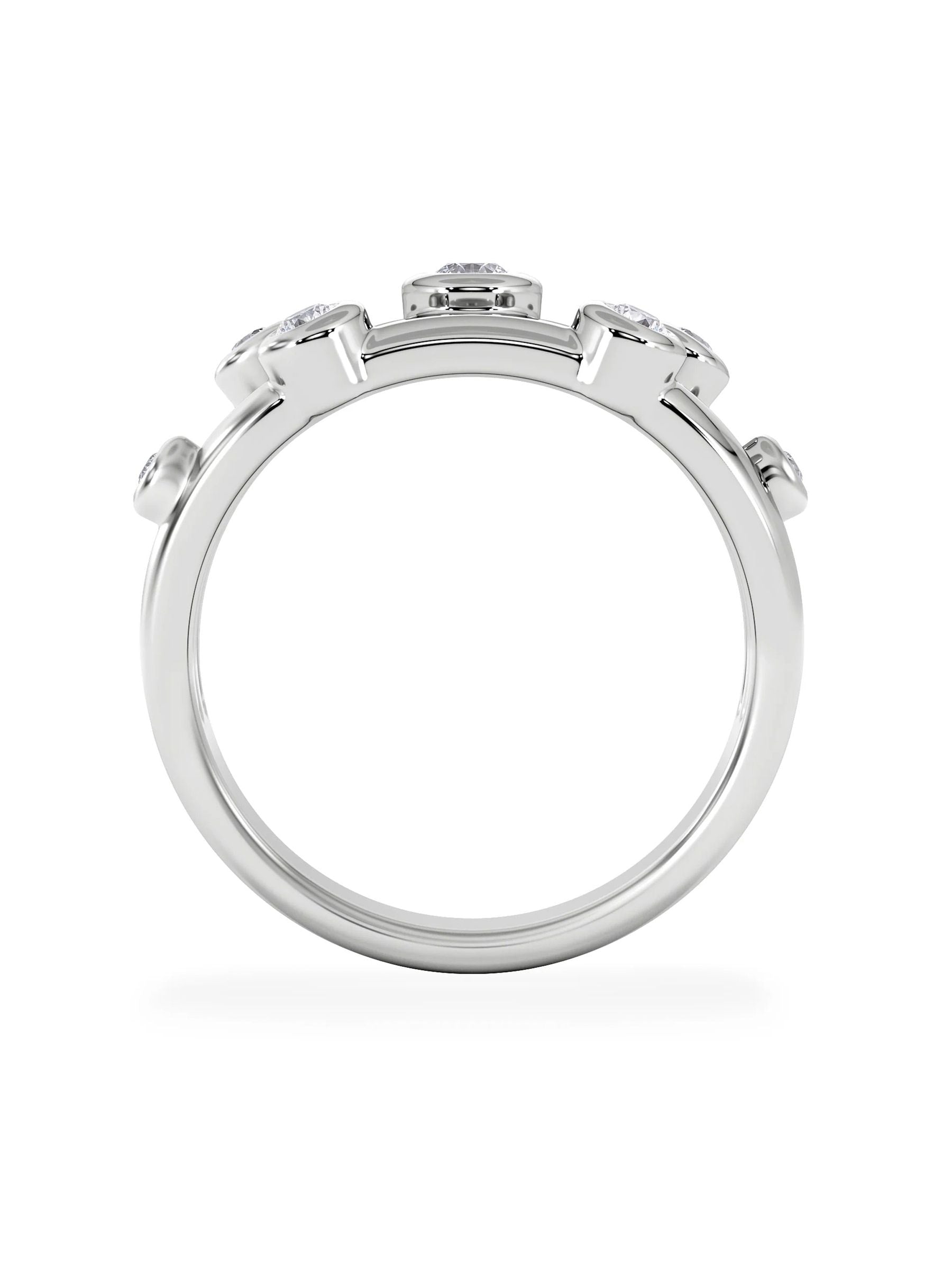 The Diamond Store ring raindrop 0.50ct lab diamond - British product