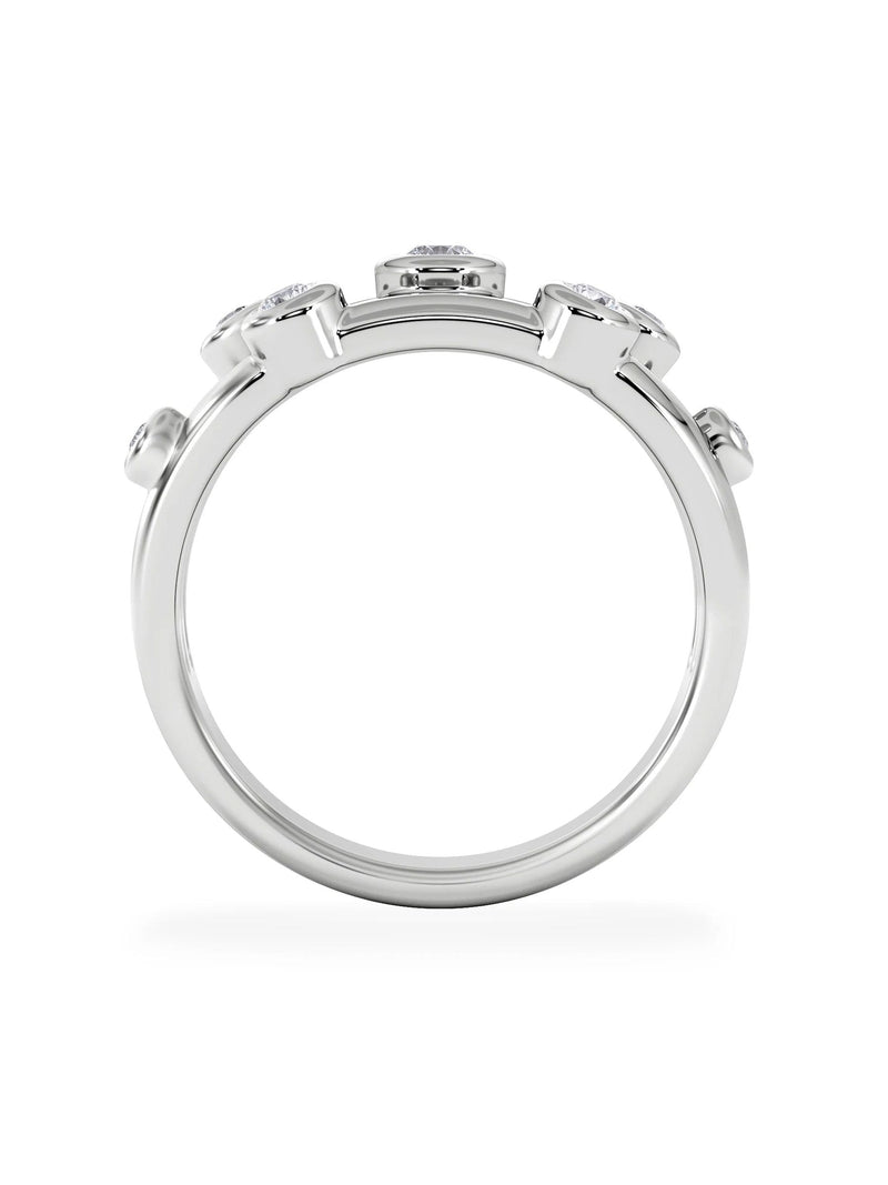 The Diamond Store ring raindrop 0.50ct lab diamond - British product