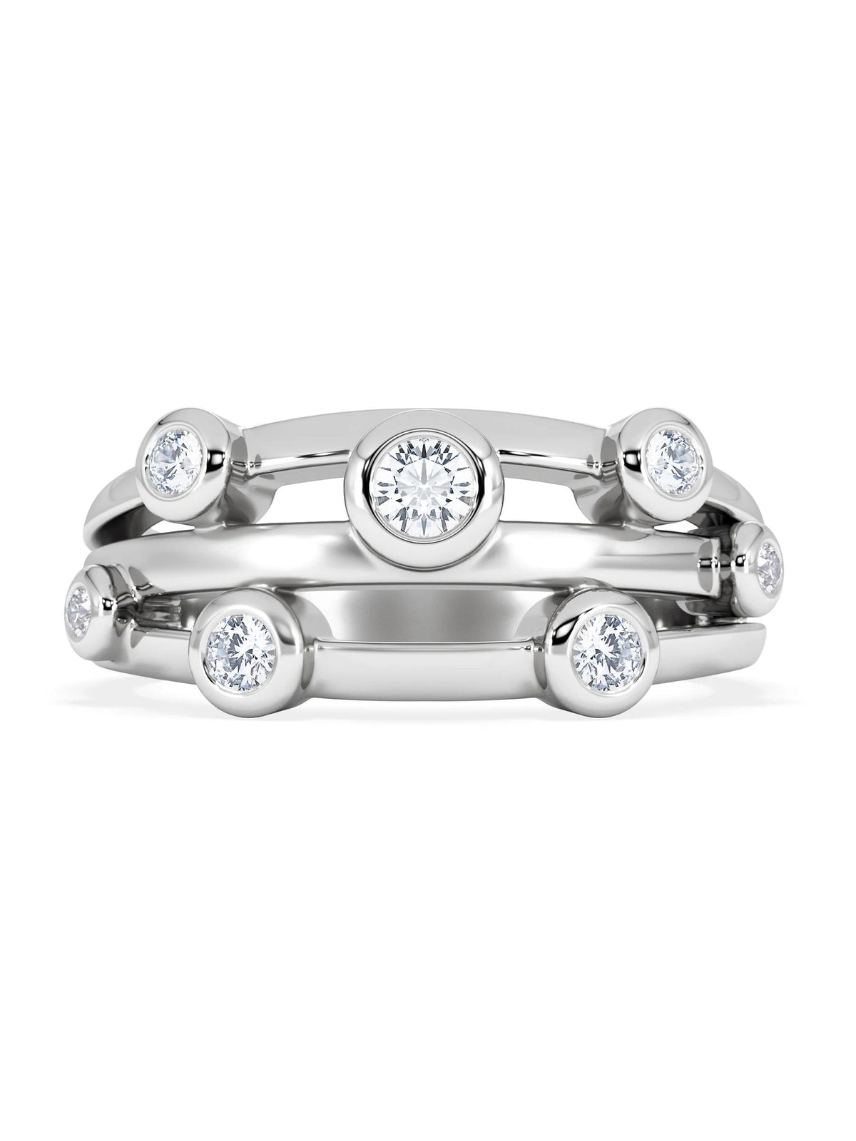 The Diamond Store ring raindrop 0.50ct lab diamond - British product