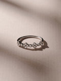 The Diamond Store Alegria lab ruby 4 clover ring, imported from the UK