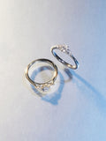 The Diamond Store 0.50ct oval cut trilogy lab diamond ring - British product