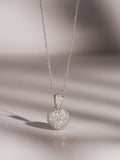 The Diamond Store lab diamond heart necklace 0.50ct in 925 silver (British brand)