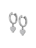 The Diamond Store lab diamond huggie earrings 0.29ct (British brand)