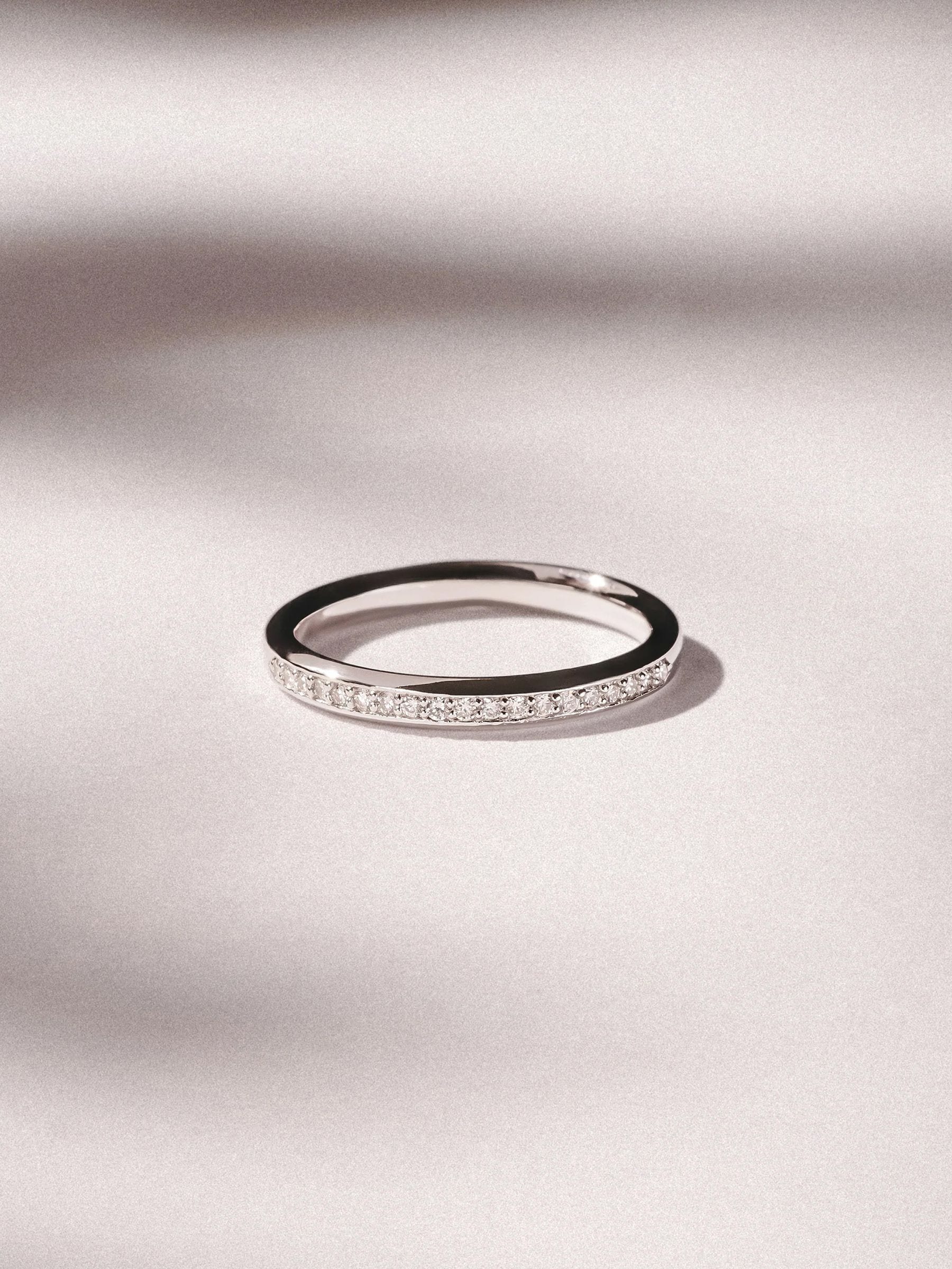 The Diamond Store 0.15ct lab diamond eternity ring, UK version