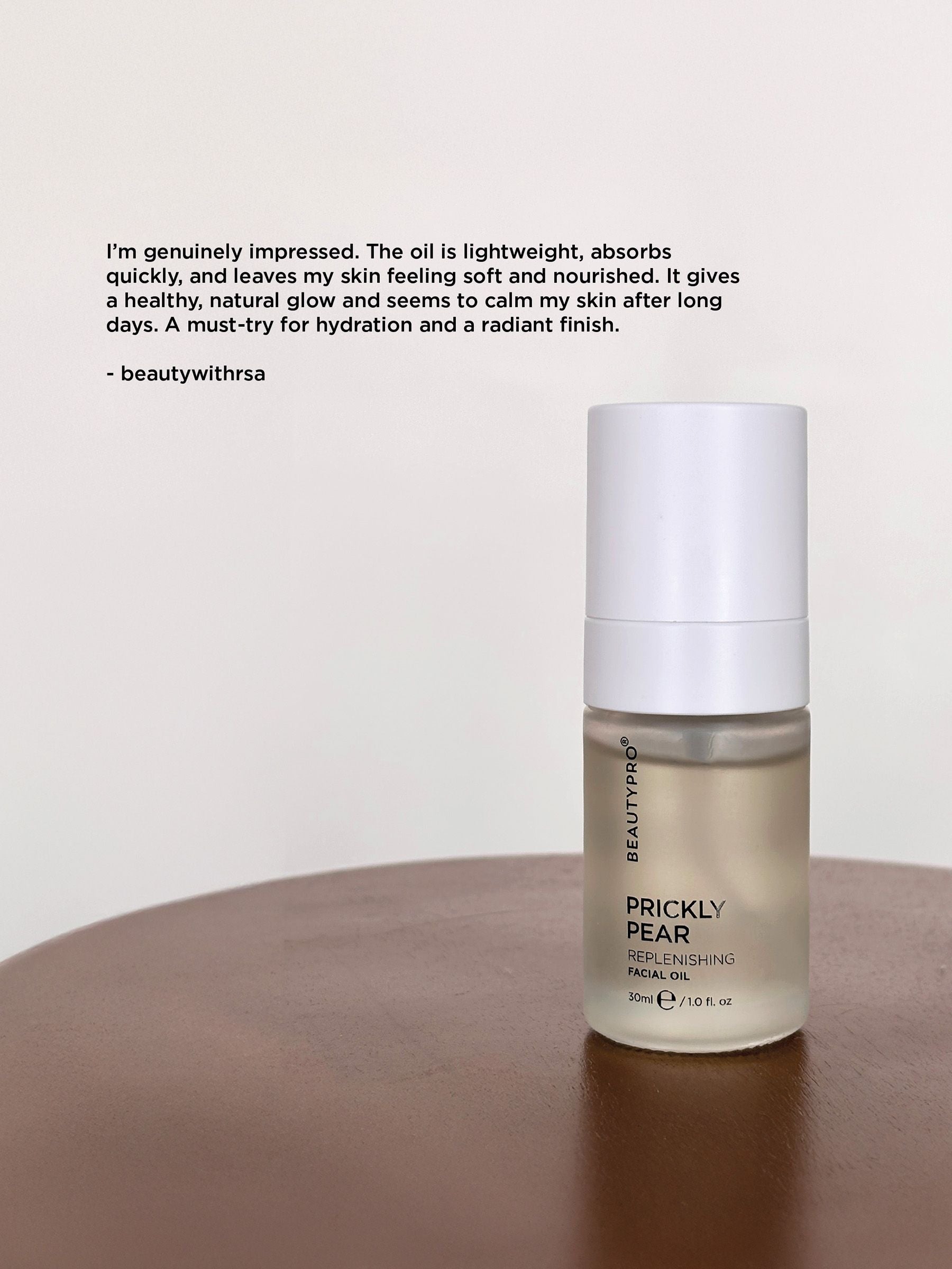 BeautyPro prickly pear facial oil 30ml - British product