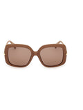 Max Mara brown acetate sunglasses - British product