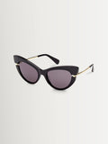 Max Mara red acetate sunglasses - British product
