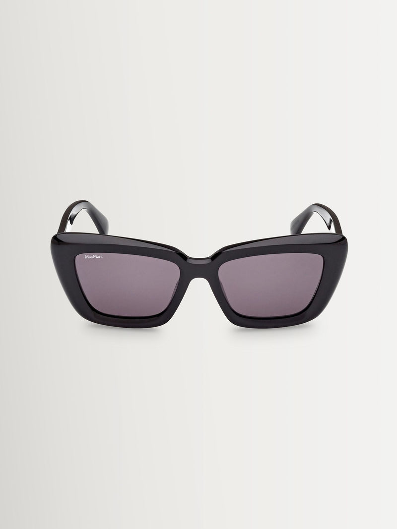Max Mara Black Acetate Sunglasses