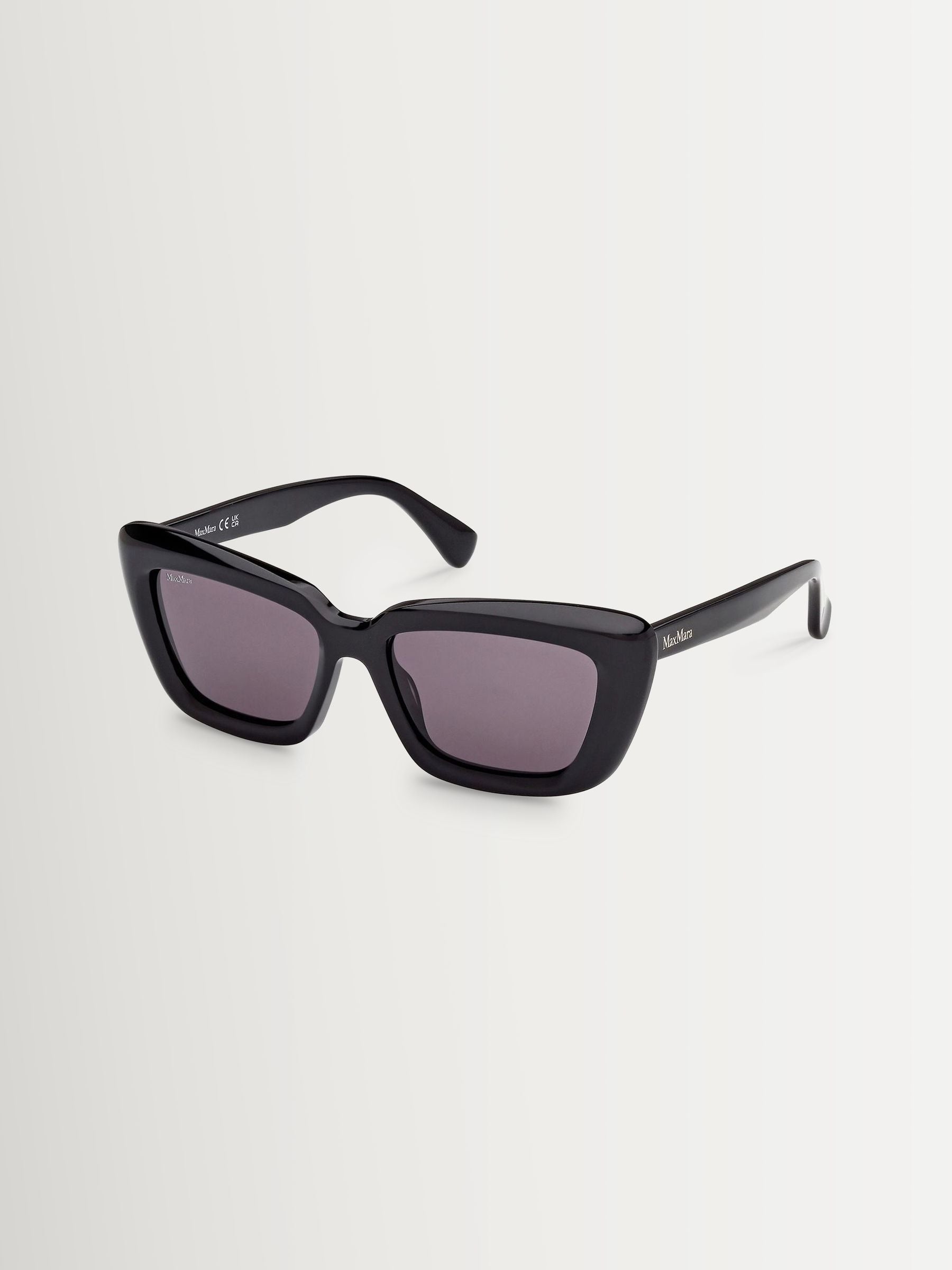 Max Mara Black Acetate Sunglasses