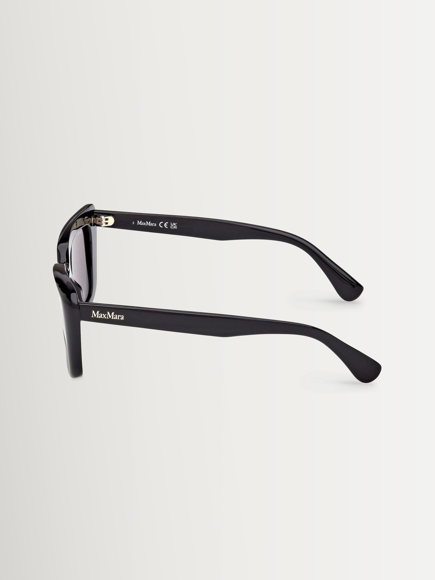 Max Mara Black Acetate Sunglasses