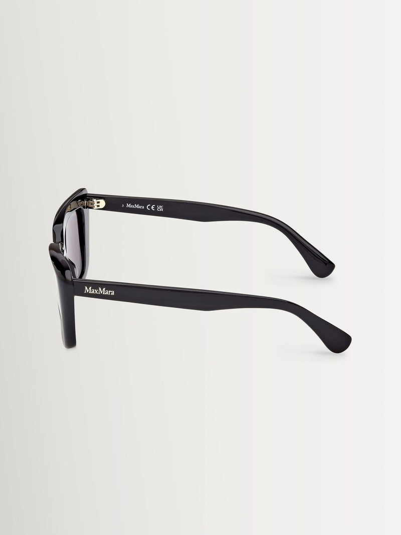 Max Mara Black Acetate Sunglasses