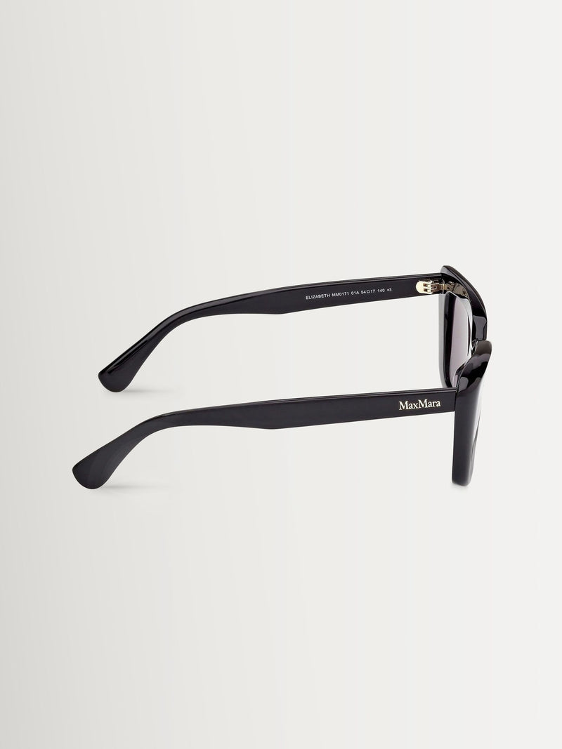 Max Mara Black Acetate Sunglasses