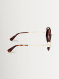 Max Mara brown acetate sunglasses - British product