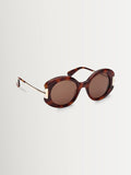 Max Mara brown acetate sunglasses - British product