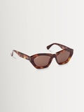 Max Mara brown acetate sunglasses with Maxim detail - British product