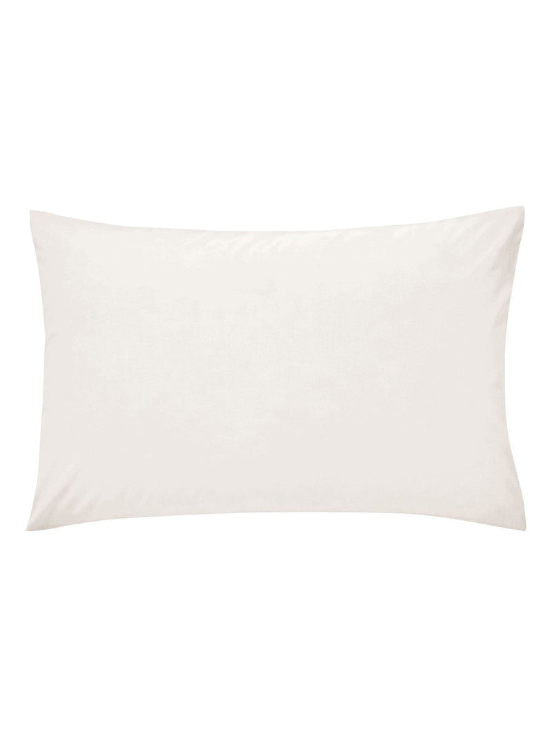 Helena Springfield White Easy Care Plain Pillowcases Set of 2