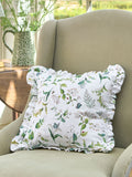 Sophie Allport wild floral frill edge cushion 45x45cm (British brand)