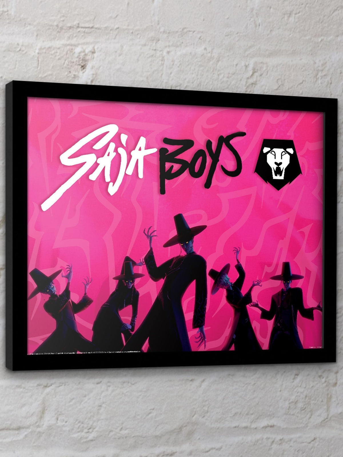Pyramid International K-Pop Demon Hunters Idol framed print 45x43cm (British brand)