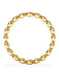 Diamond Store 18k gold vermeil lab diamond eternity ring - British product