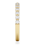 The Diamond Store Solstice half eternity ring 0.35ct, imported from the UK
