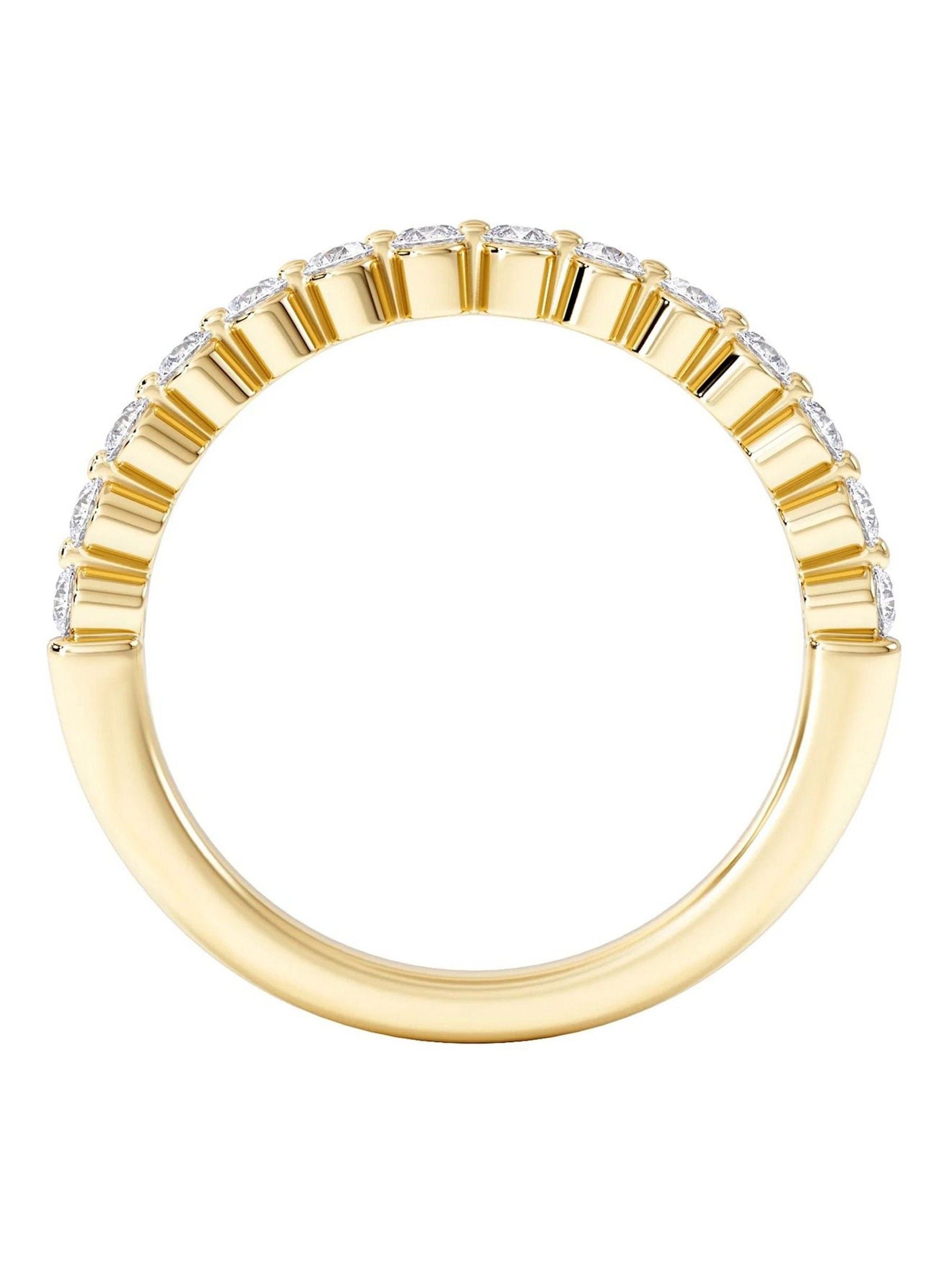 The Diamond Store Solstice half eternity ring 0.35ct, imported from the UK