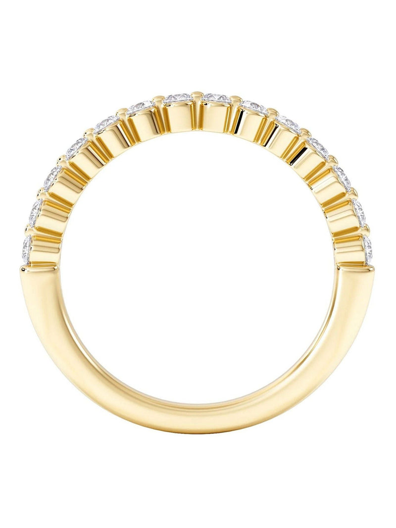 The Diamond Store Solstice half eternity ring 0.35ct, imported from the UK