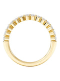 The Diamond Store Solstice half eternity ring 0.35ct, imported from the UK