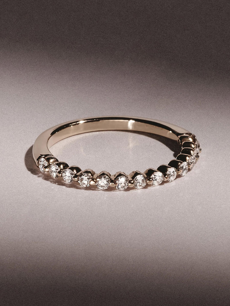 The Diamond Store Solstice half eternity ring 0.35ct, imported from the UK