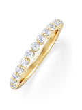 The Diamond Store Solstice half eternity ring 0.35ct, imported from the UK