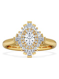 The Diamond Store Radiance lab diamond ring 0.52ct, UK version