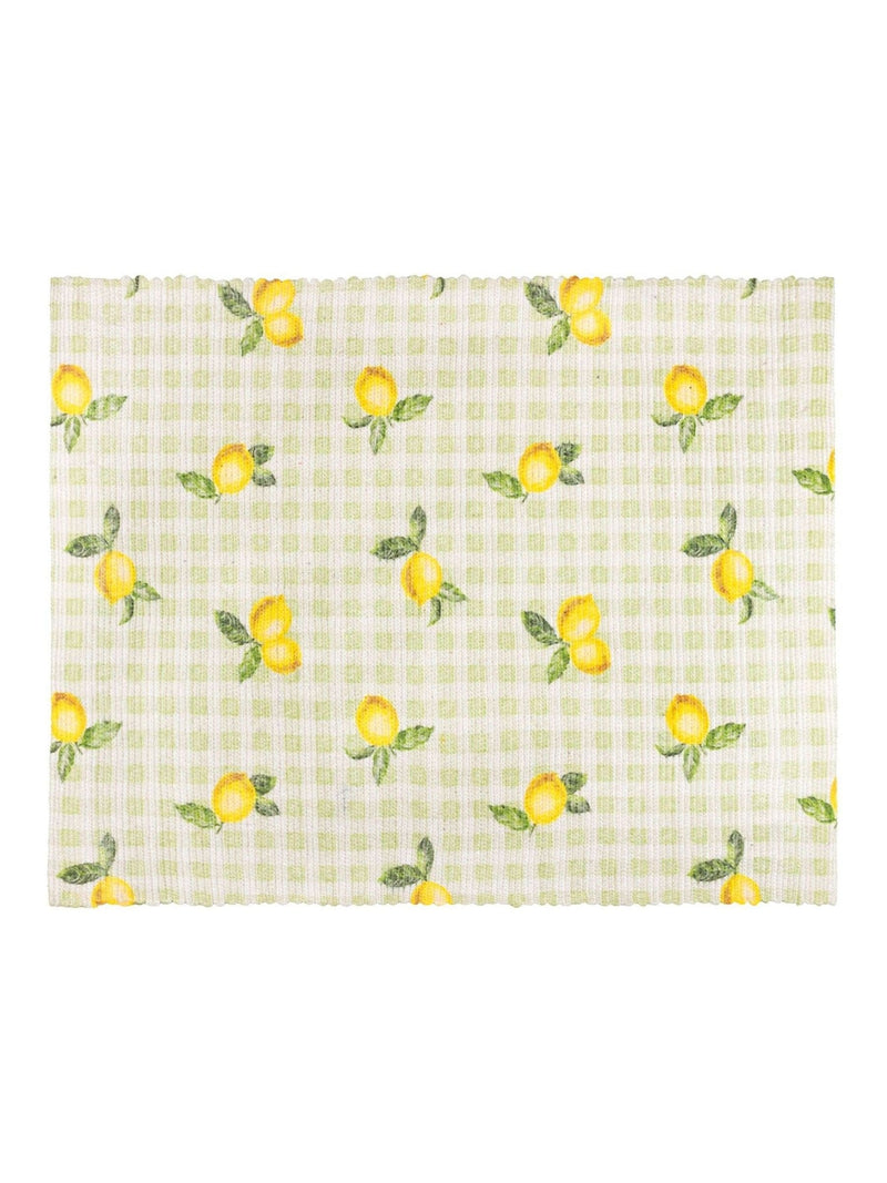 Furn Lemon placemats set of 4, imported from the UK