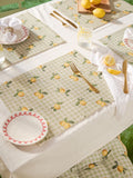 Furn Lemon placemats set of 4, imported from the UK