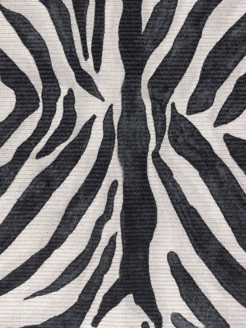 Paoletti zebra printed indoor outdoor rug 120x170cm, UK version
