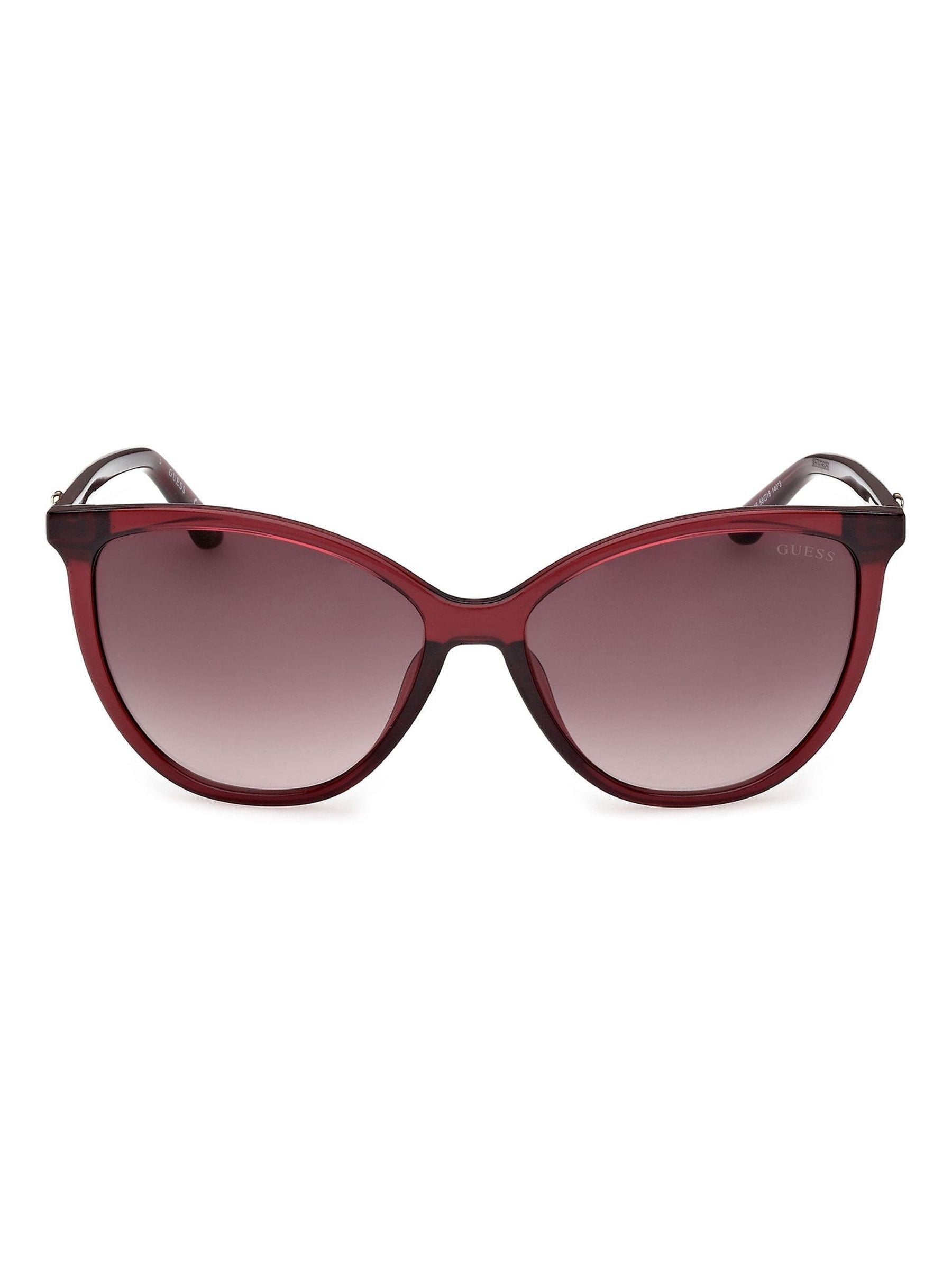 Guess Red Injected cat-eye sunglasses, imported from the UK