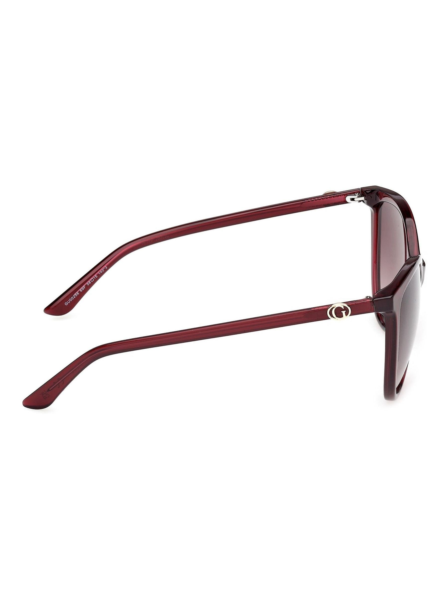 Guess Red Injected cat-eye sunglasses, imported from the UK