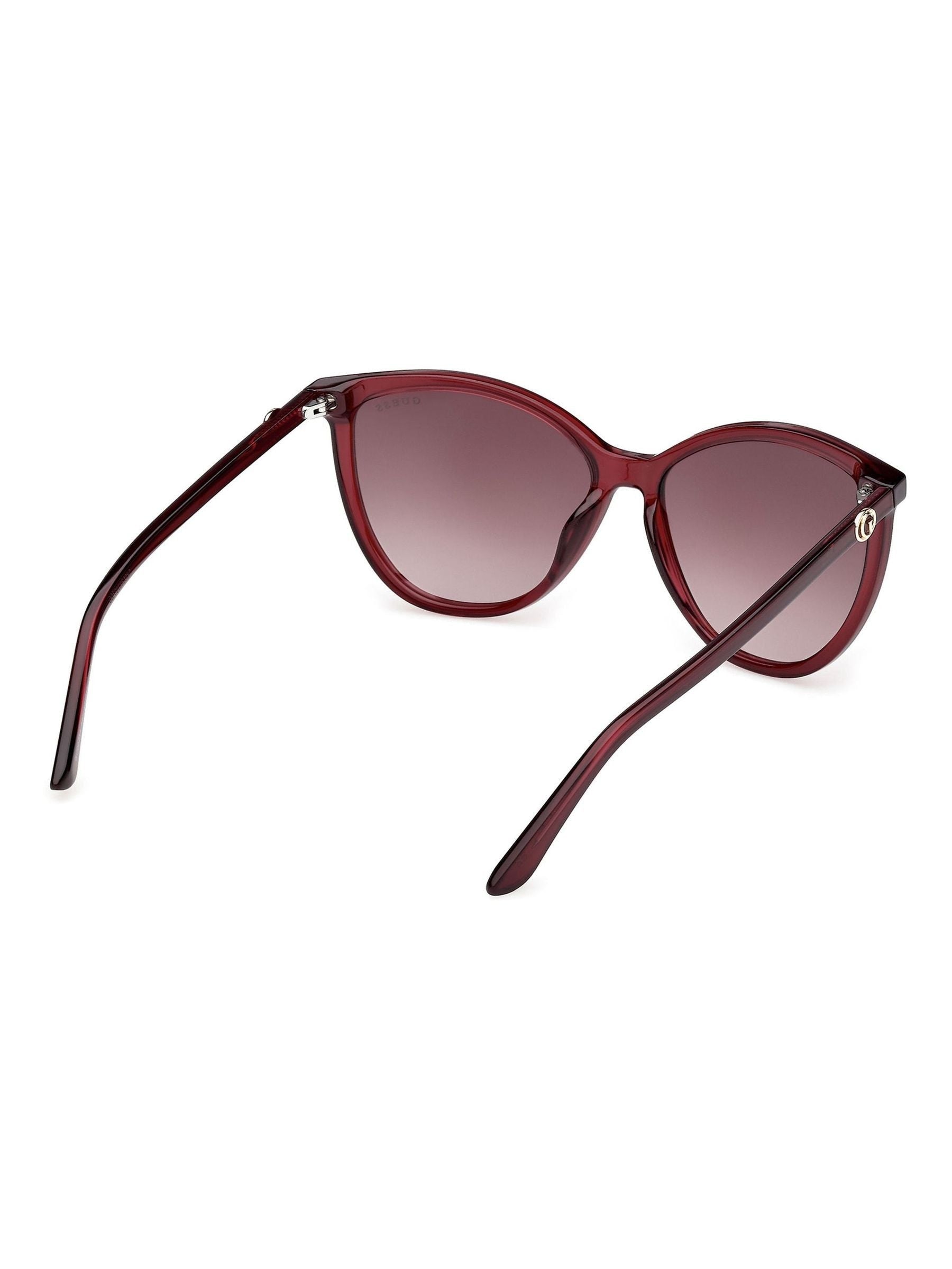 Guess Red Injected cat-eye sunglasses, imported from the UK