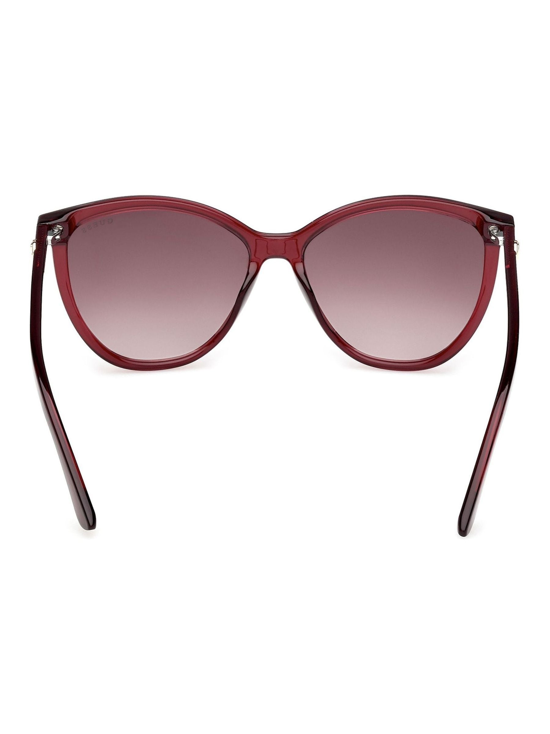 Guess Red Injected cat-eye sunglasses, imported from the UK