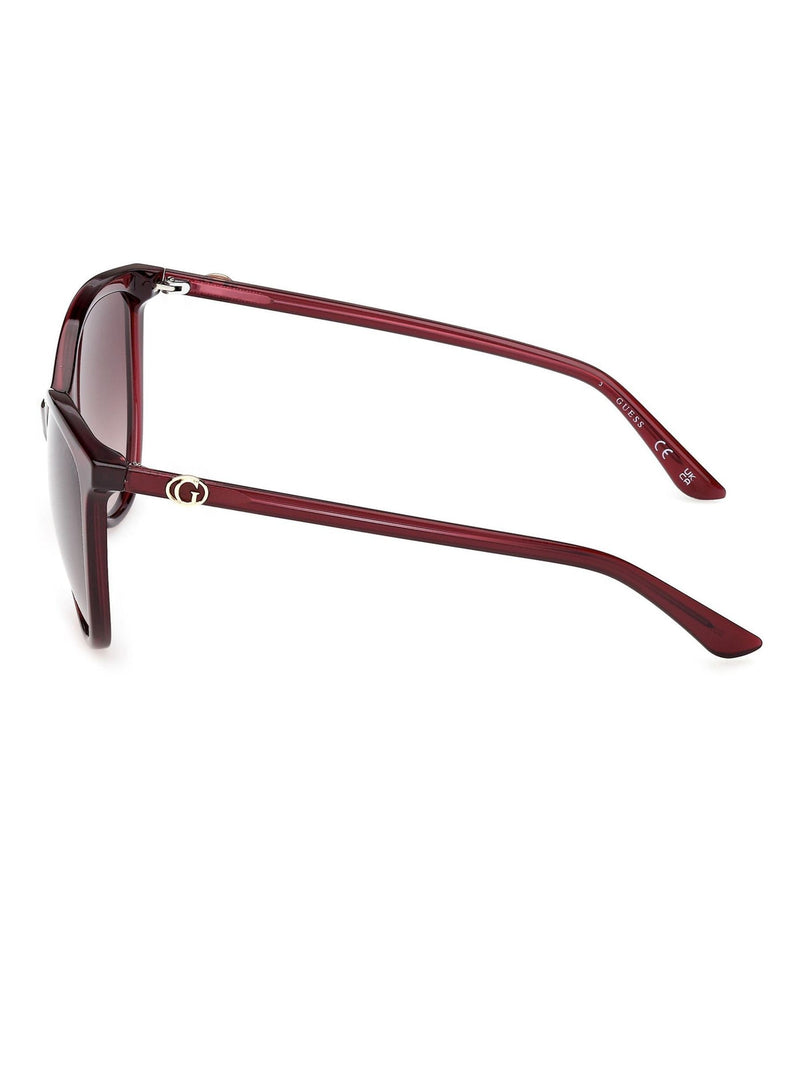 Guess Red Injected cat-eye sunglasses, imported from the UK