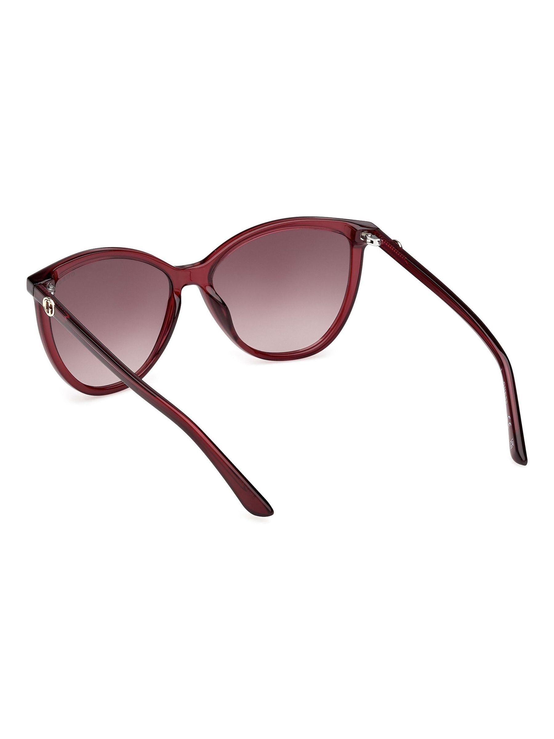 Guess Red Injected cat-eye sunglasses, imported from the UK