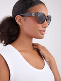Guess brown injected cat eye sunglasses - British product