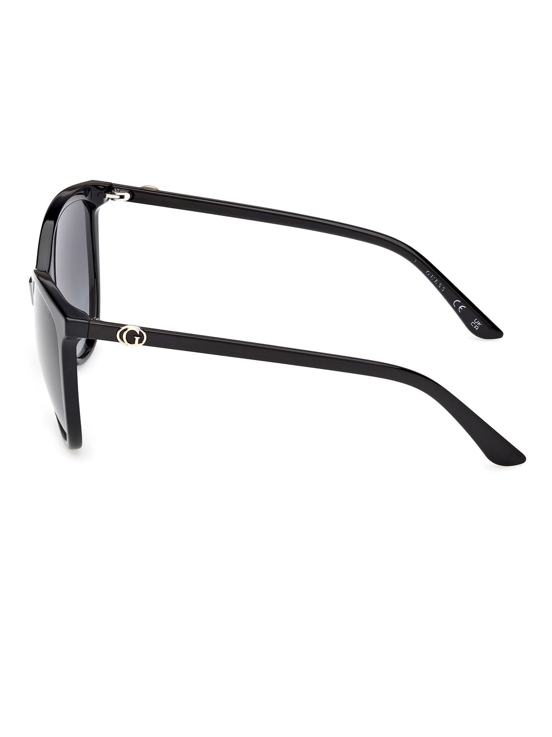 Guess black injected sunglasses, imported from the UK