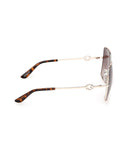 Guess cream metal sunglasses square frame - British product