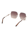 Guess cream metal sunglasses square frame - British product