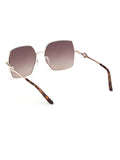 Guess cream metal sunglasses square frame - British product