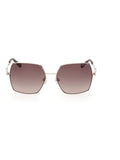 Guess cream metal sunglasses square frame - British product