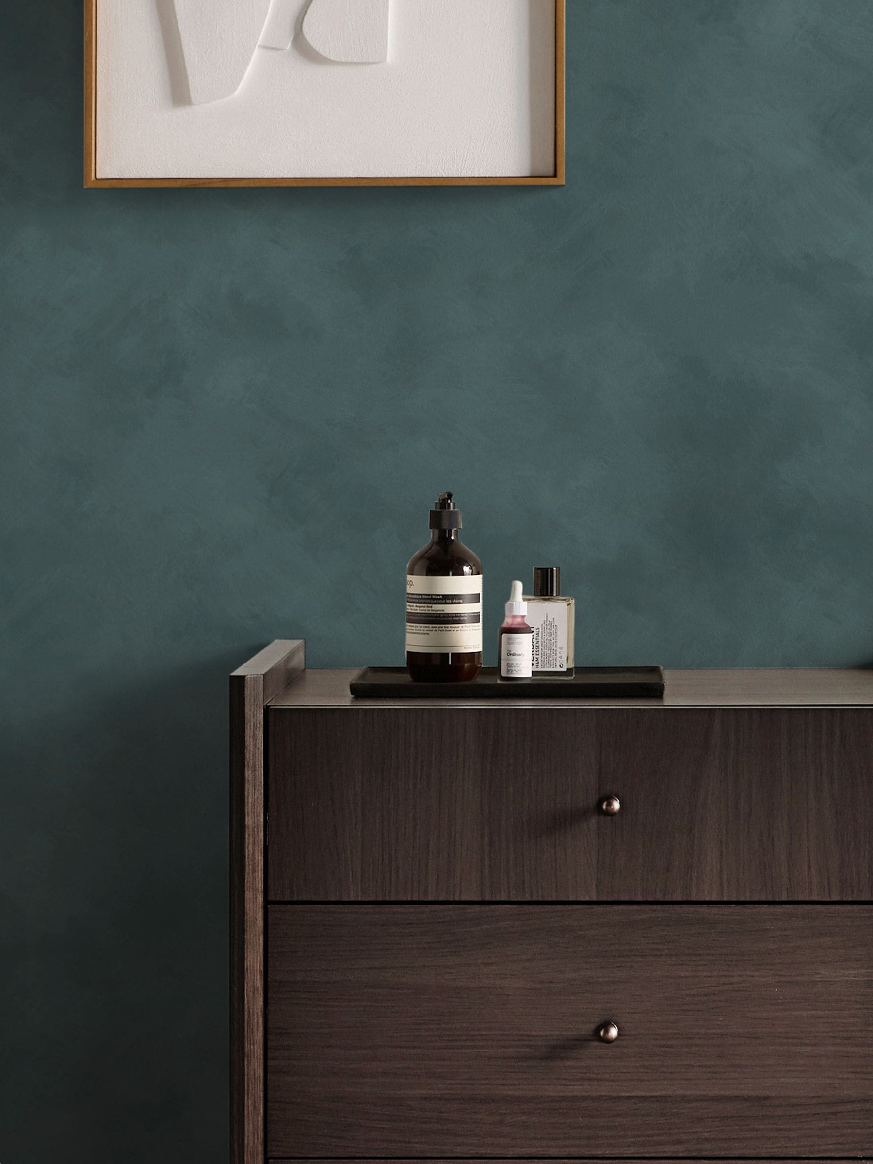 MADE.COM Blush Limewash Shae wallpaper sample A4 (British brand)