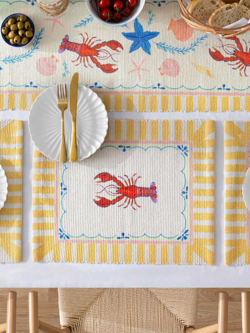 Furn multicolour brunch stripes table runner, UK version