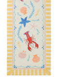 Furn multicolour brunch stripes table runner, UK version