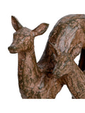 Libra Interiors leaping fawns sculpture (British brand)